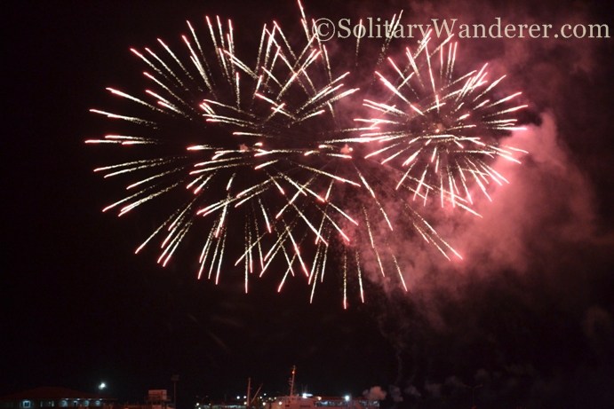 fireworks in Dumaguete