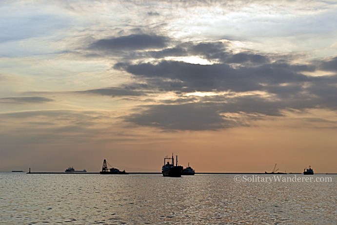 Crucero al atardecer por la bahía de Manila