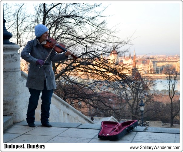 street musician budapest