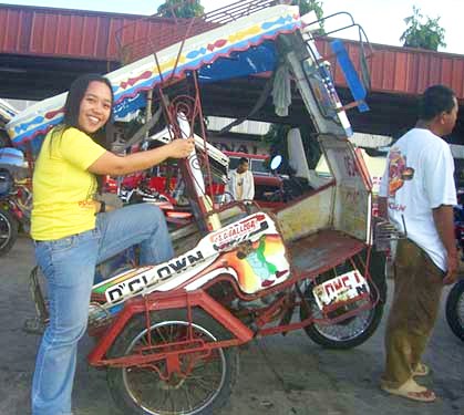 An example of a tricycle.