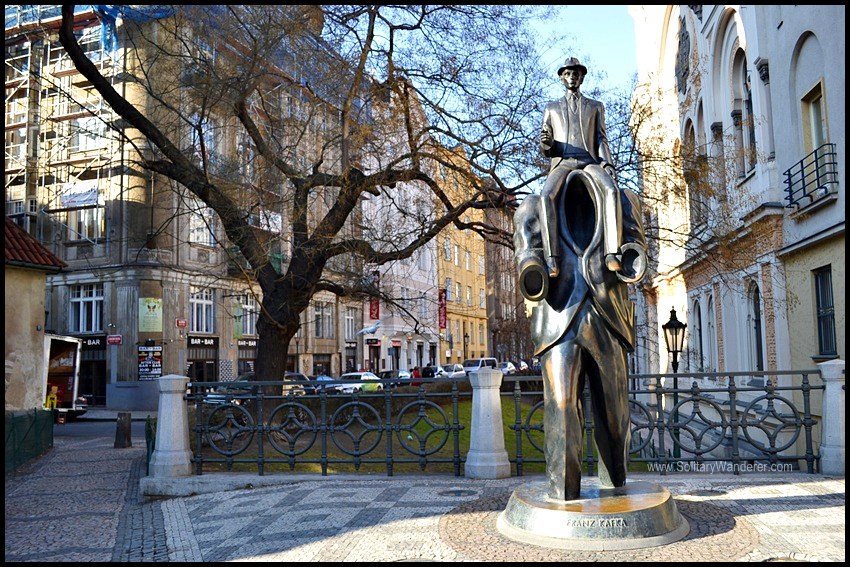 The Kafka Monument.