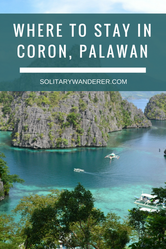 Where to Stay in Coron, Palawan -- SolitaryWanderer.com