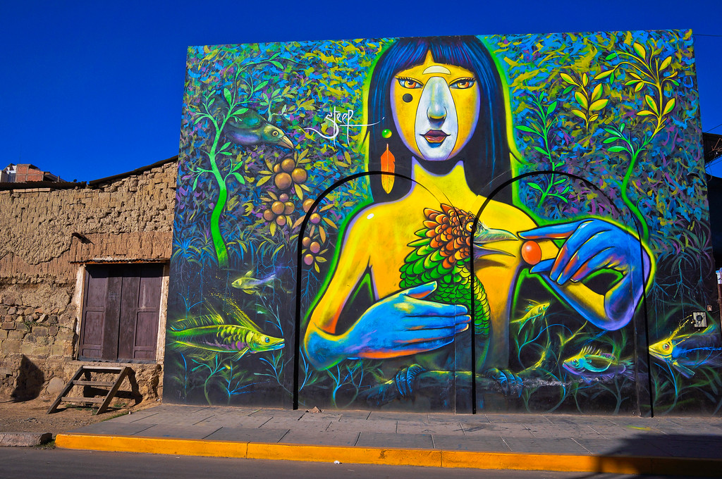 Street art in South America