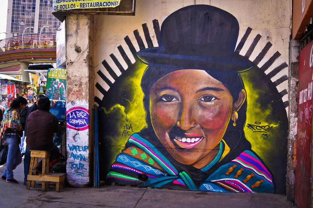 street art in South America 