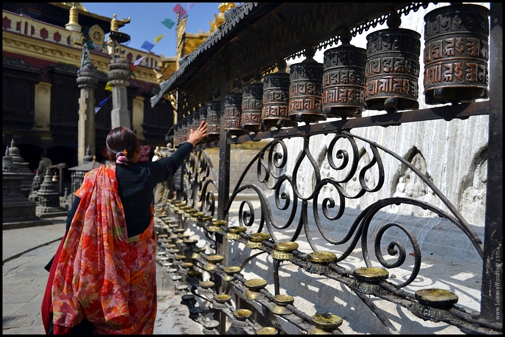 prayer wheel kathmandu