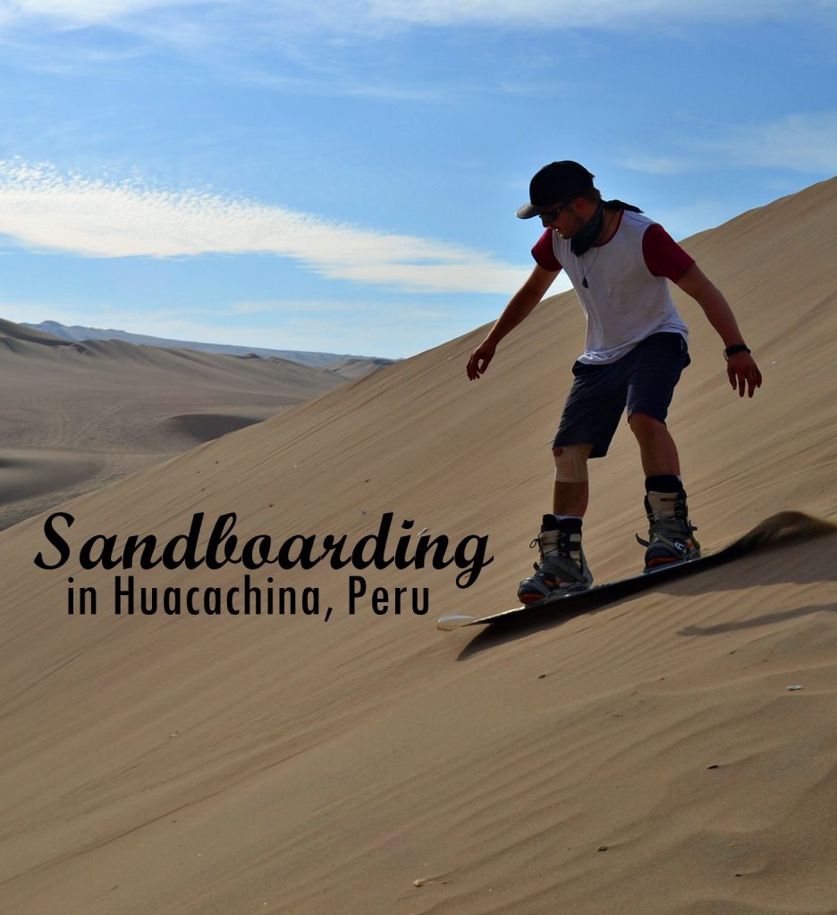 sandboarding in huacachina