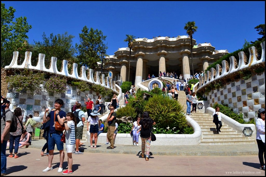 park guell entry