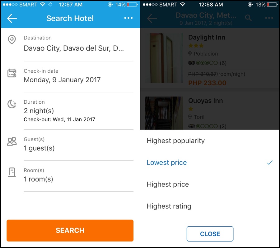Best Deals on Hotel rooms with Traveloka App