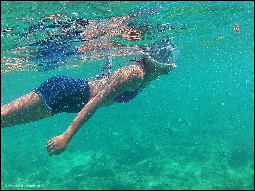 snorkeling gili islands indonesia