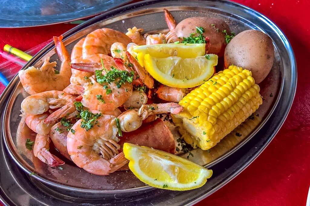Cajun seafood boil -- best food in new orleans