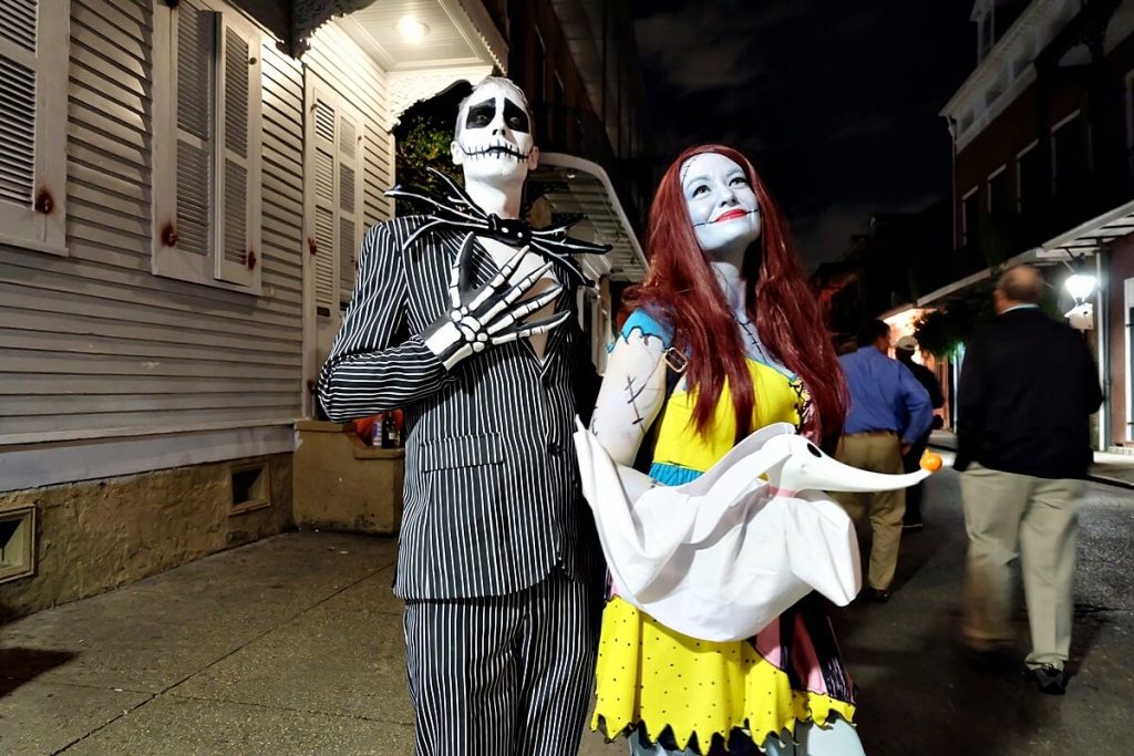 halloween in new orleans - couple