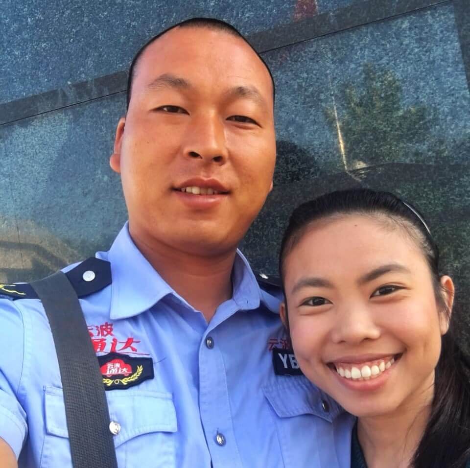 Personal de seguridad en China